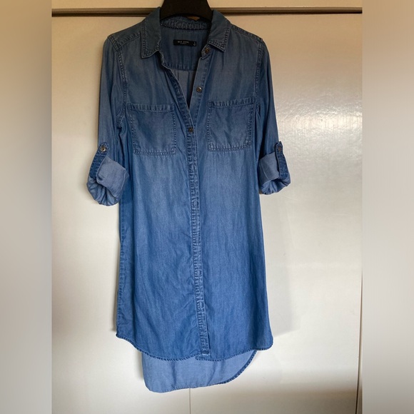 Max Jeans Button-down Shirt Dress - Picture 4 of 6